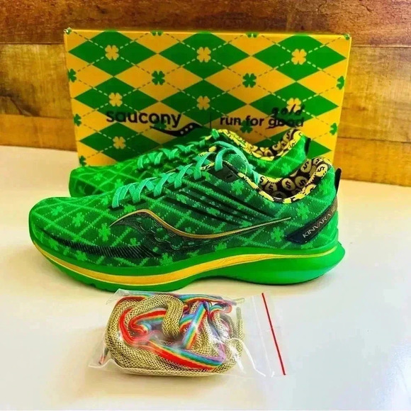 NIB Rare Men’s Limited Edition Shamrock Saucony
Kinvara 12 Sneakers main image 10